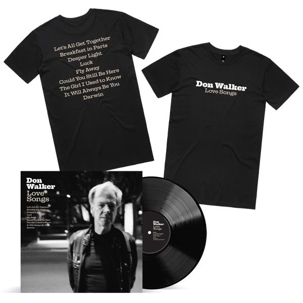 Love Songs - Vinyl + T-Shirt Bundle
